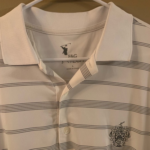 F&G Tech Polo Golf Size L USED GOOD condition - Picture 2 of 4